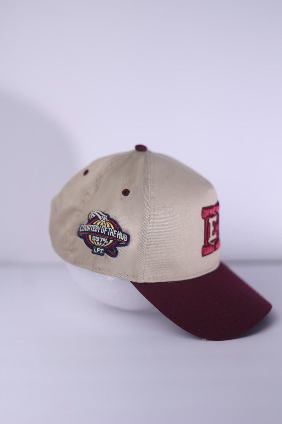 Equity Hub COTH Snapback-Maroon/Tan