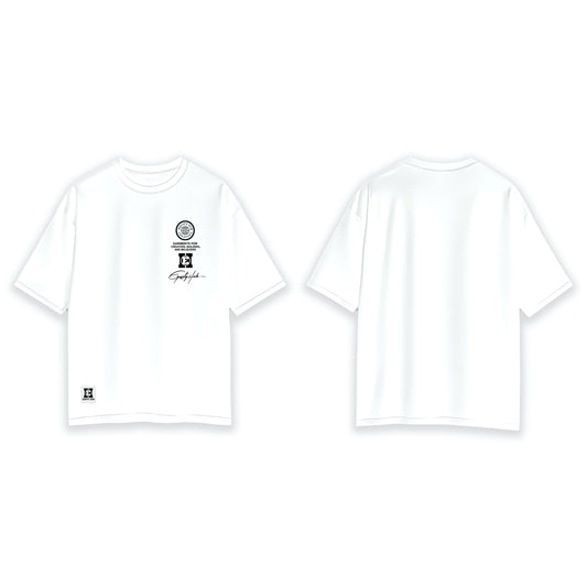 Equity Hub Classic Stack Logo Tee – White