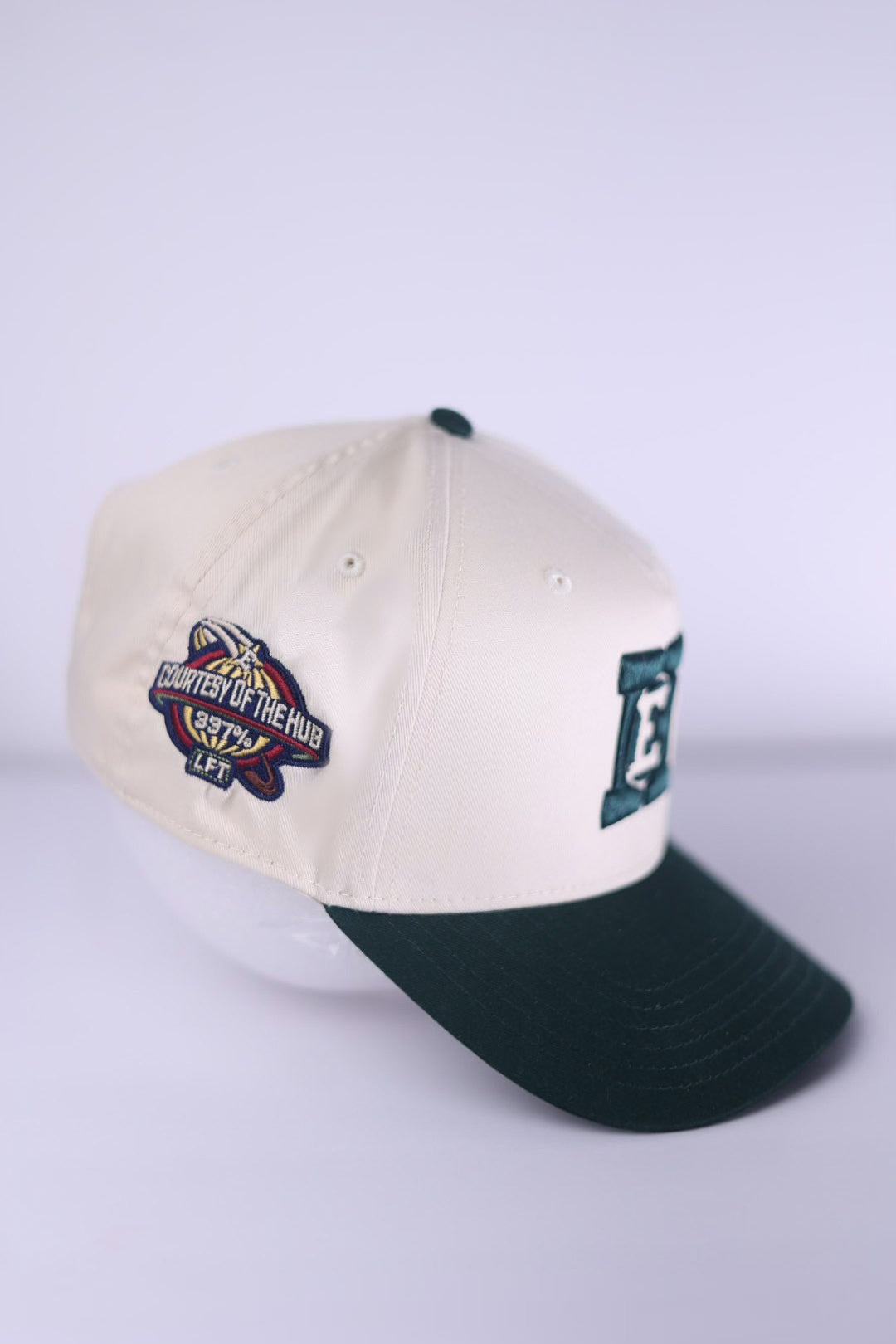 Equity Hub COTH Snapback-Ivory/Green