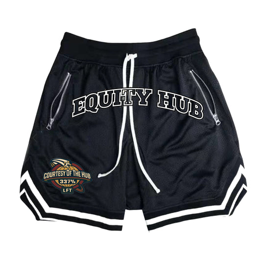 Equity Hub Mesh Shorts – “Courtesy of The Hub” Edition