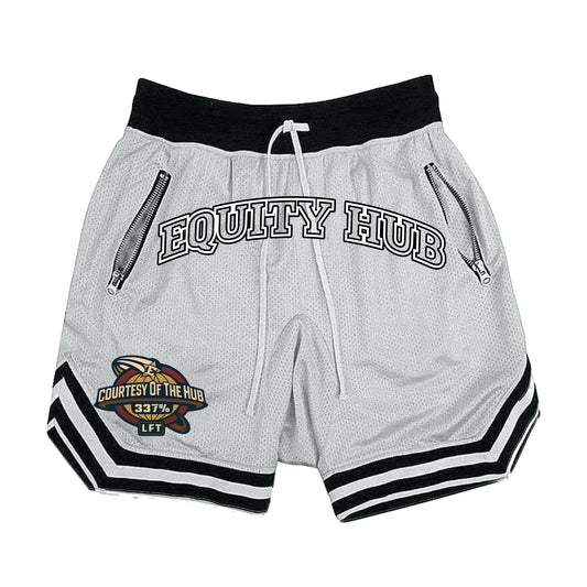 Equity Hub Mesh Shorts – “Courtesy of The Hub” Edition