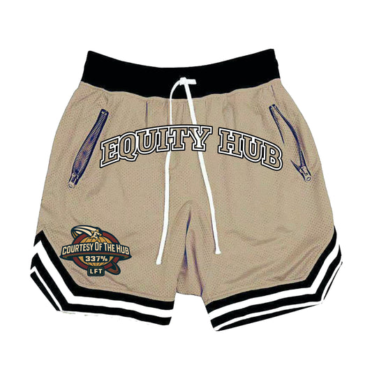 Equity Hub Mesh Shorts – “Courtesy of The Hub” Edition