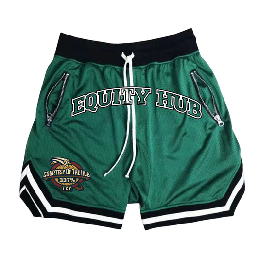 Equity Hub Mesh Shorts – “Courtesy of The Hub” Edition
