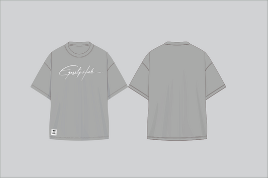 Equity Hub Signature Logo Tee- Cement Grey