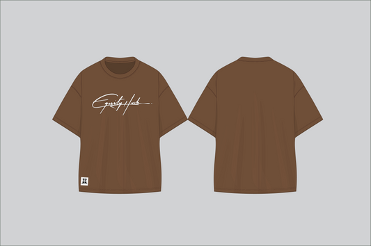 Equity Hub Signature Logo Tee- Mocha Brown