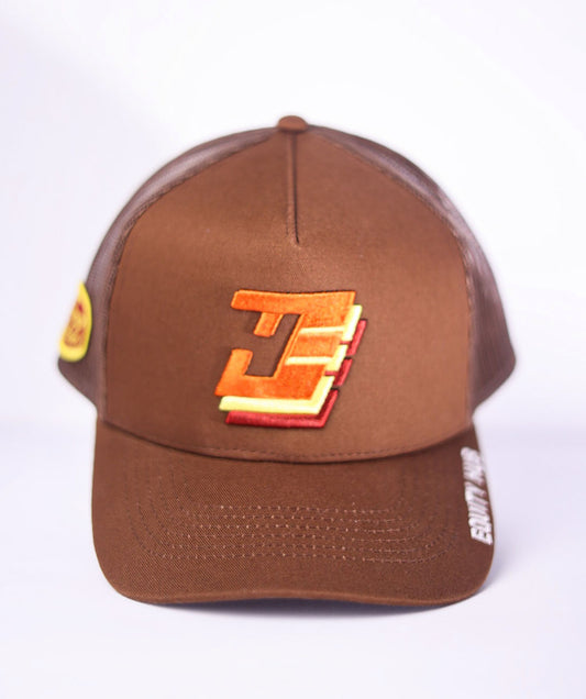 Equity Hub Trucker Hat – Walnut Mesh