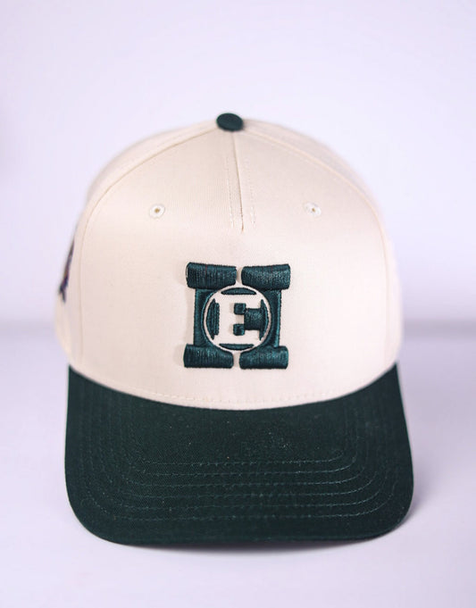 Equity Hub COTH Snapback-Ivory/Green