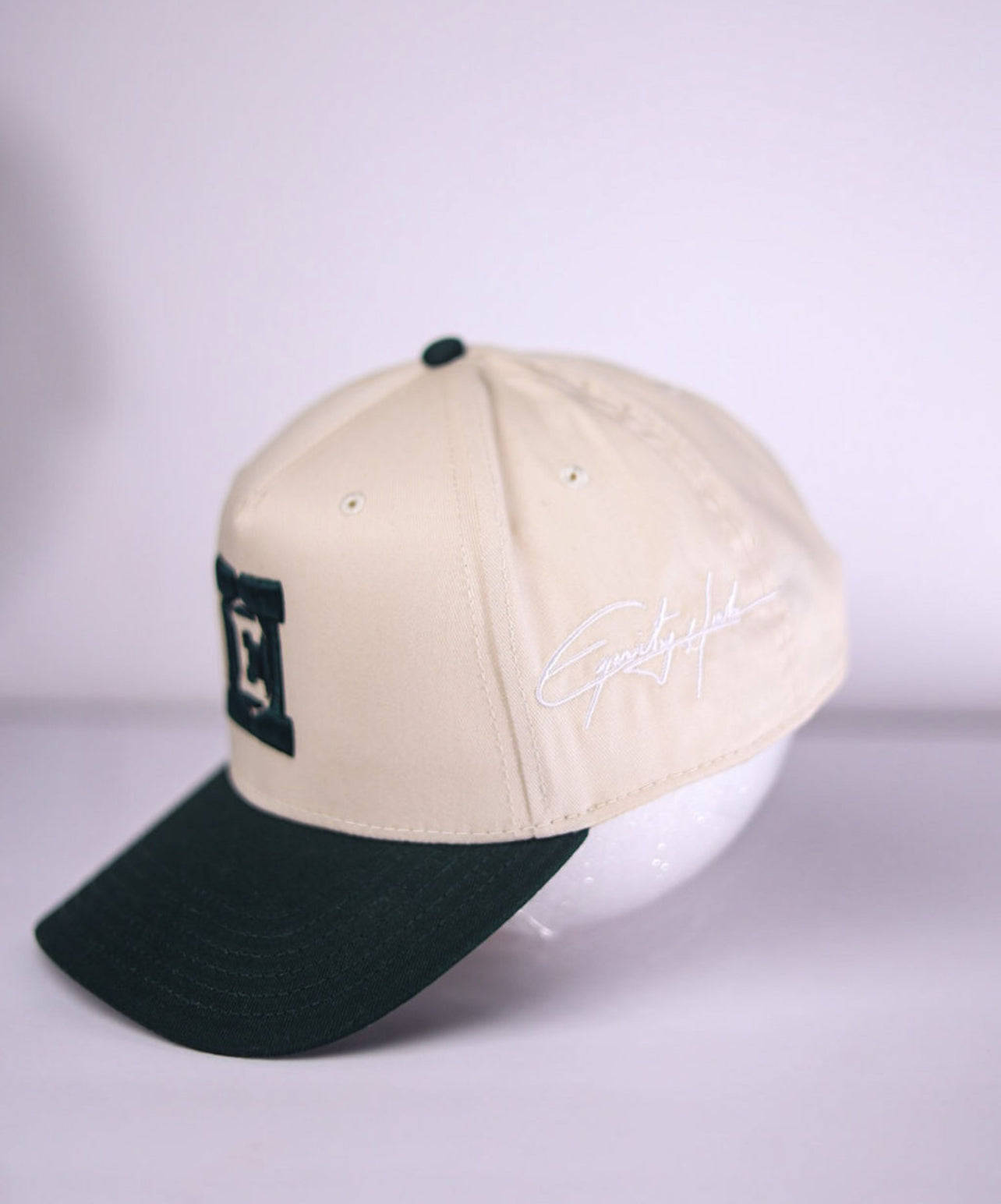 Equity Hub COTH Snapback-Ivory/Green