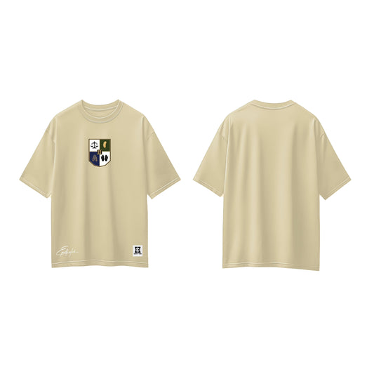 Equity Hub Family Crest Tee – Tan